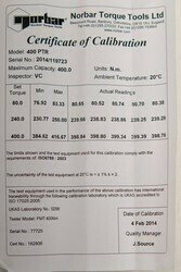 17 nm in ft clearance lbs