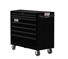 26" Williams Roll Cabinet - 7 Drawer - Black - W26RC7B