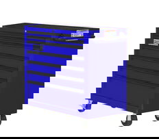 26" Williams Roll Cabinet - 7 Drawer - Blue - W26RC7BL
