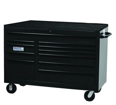 55" Williams Roller Cabinet - 11 Drawer - Black - W55RC11B