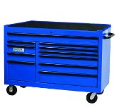 55" Williams Roller Cabinet - 11 Drawer - Blue - W55RC11BL