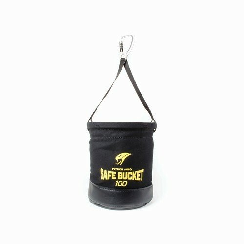 Python Tools At Height Safe Bucket Load Rated Hook And Loop Canvas - 100 Lbs - BKT-100HLC-4