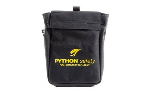Python Tools At Height Tool Pouch Extra Deep with D-Ring and Retractors - PCH-TOOLXDRET