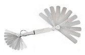 Williams Tools At Height Comb Feeler Gauge Set - 22 - GS-3-TH