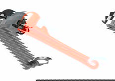 8" Ridgid Tools At Height Pipe Wrench - Cast Iron - R31005-TH