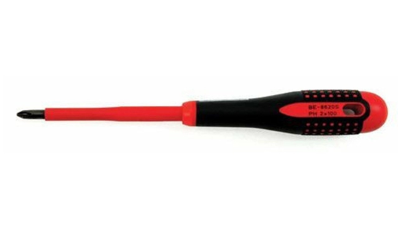 8" Bahco Ergo Phillips Screwdriver with Black Oxide Tip - BE-8610S