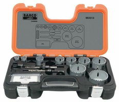 3/4" - 2 1/2" Bahco Professional Carbide-Tip Holesaw Set 13 Pcs - 863313