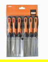 8" Bahco Engineering File Set Ergo Handle 5 Pcs - 1-478-08-1-2