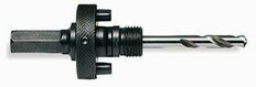 BAHCO Quick Change Holesaw Arbor - 7/16" Hex Shank, 5/8-11 Thread - BAH3811152QC
