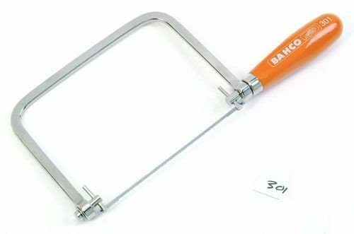 6 1/2" Bahco Coping Saw with Wooden beech handle - 301