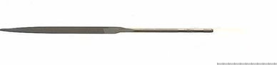 5 1/2" Bahco Flat Needle Files No Handle - Bastard Cut 10 Pack - 2-301-14-0-0