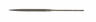 5 1/2" Bahco Flat Needle Files No Handle - Bastard Cut 10 Pack - 2-301-14-0-0
