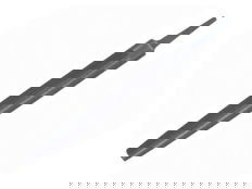 10" Bahco Half Round File No Handle - Smooth Cut 10 Pack - 1-210-10-3-0