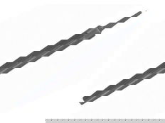 8" Bahco Half Round File No Handle - Smooth Cut 10 Pack - 1-210-08-3-0
