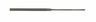 6 1/4" Bahco Hand Needle File No Handle - Dead Smooth Cut  10 Pack - 2-300-16-4-0