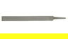 4" Bahco Mill Two Flat Edge Hand File No Handle - Bastard Cut 10 Pack - 1-100-04-1-0