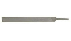 4" Bahco Mill Two Flat Edge Hand File No Handle - Second Cut 10 Pack - 1-100-04-2-0