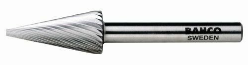 1 1/16" Bahco Rotary Burr Conical Pointed Nose - Medium Toothing - HSSG-M1227M