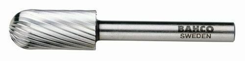 3/4" Bahco Rotary Burrs Cylindrical Round Nose - Medium Toothing - HSSG-C1020M