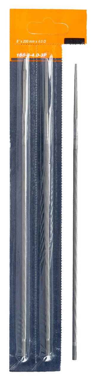 Bahco Round Chainsaw File 5.5 mm 12 x 3 Pack - BAH16885.53P