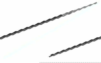 12" Bahco 28 TPI Round Engineering File No Handle - Second Cut 5 Pack - 1-230-12-2-0