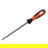 8" Bahco 36 TPI Round Engineering File with Ergo Handle - Second Cut - 1-230-08-2-2