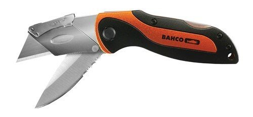Bahco Knife with Twin Blade - Utility and Sports Blade - KBTU-01