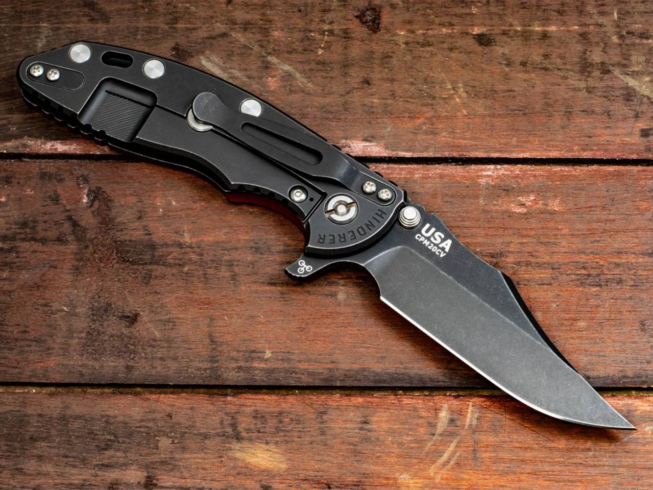 XM-18 3.5" Bowie-Battle Black-G10 XM-18 3.5" Bowie-Battle Black-G10