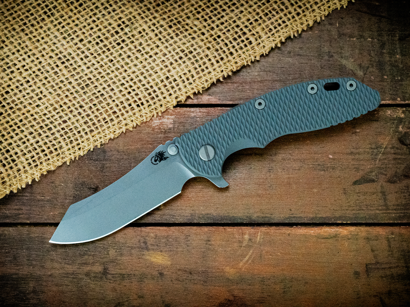 XM-18 3.5"-S45VN-Skinner-Working Finish-Grey G10-Working Finish Hardware XM-18 3.5"-S45VN-Skinner-Working Finish-Grey G10-Working Finish Hardware