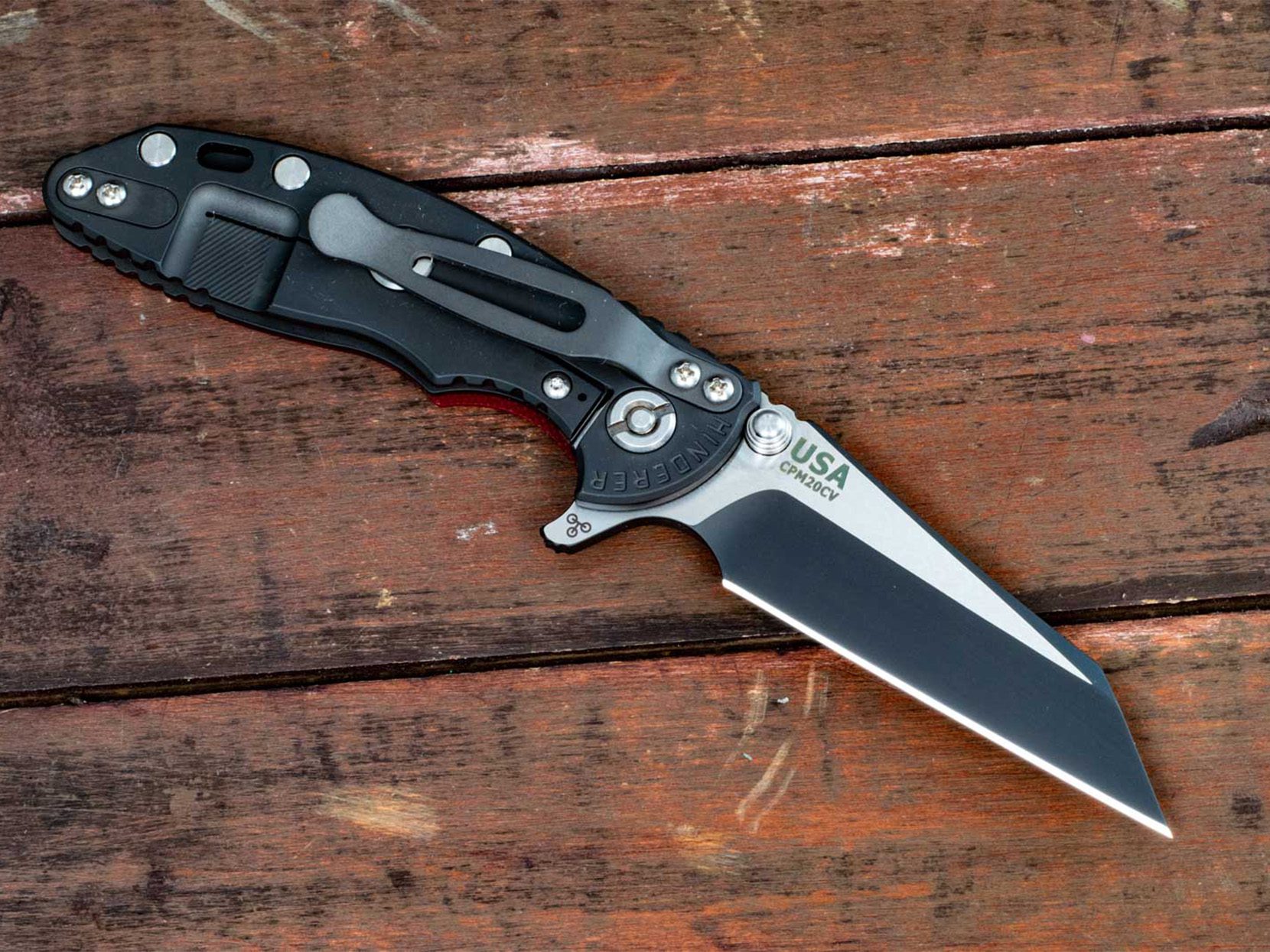 XM-18 3" Wharncliffe-Two Tone-Matte Black-G10 XM-18 3" Wharncliffe-Two Tone-Matte Black-G10