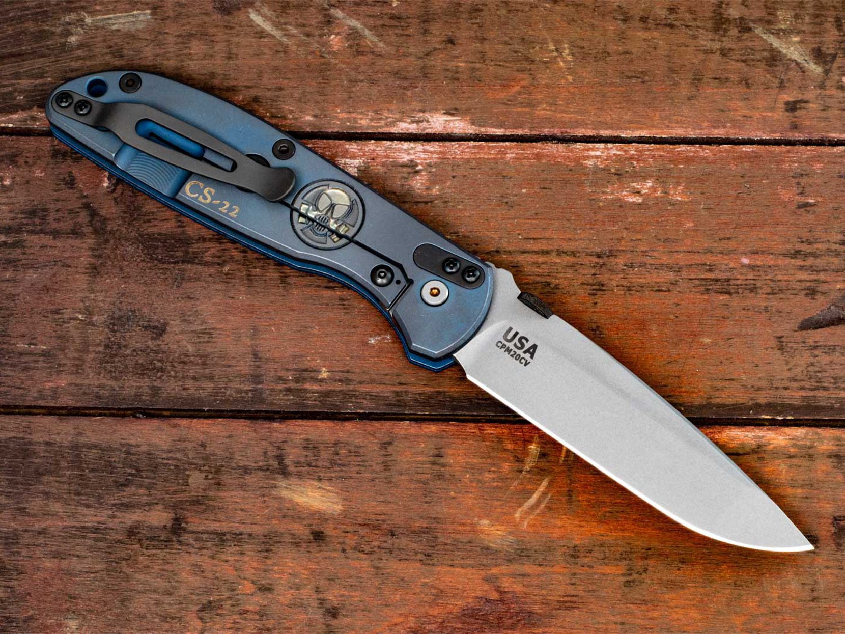 FireTac Spanto-Containment Series-Battle Blue-Blue/Black G10 FireTac Spanto-Containment Series-Battle Blue-Blue/Black G10
