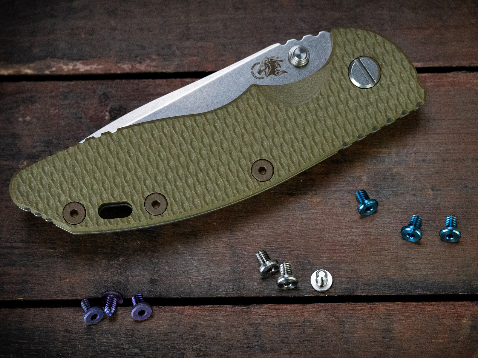XM-18 3.5"/XM-24 Handle Screws - Set of 3 Titanium XM-18 3.5"/XM-24 Handle Screws - Set of 3 Titanium