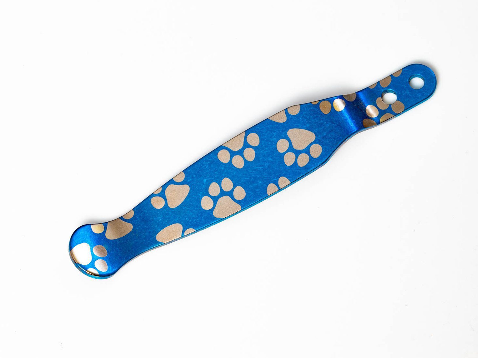 Chaos Paw-Stonewash Blue-Silver Paw-Clip Chaos Paw-Stonewash Blue-Silver Paw-Clip