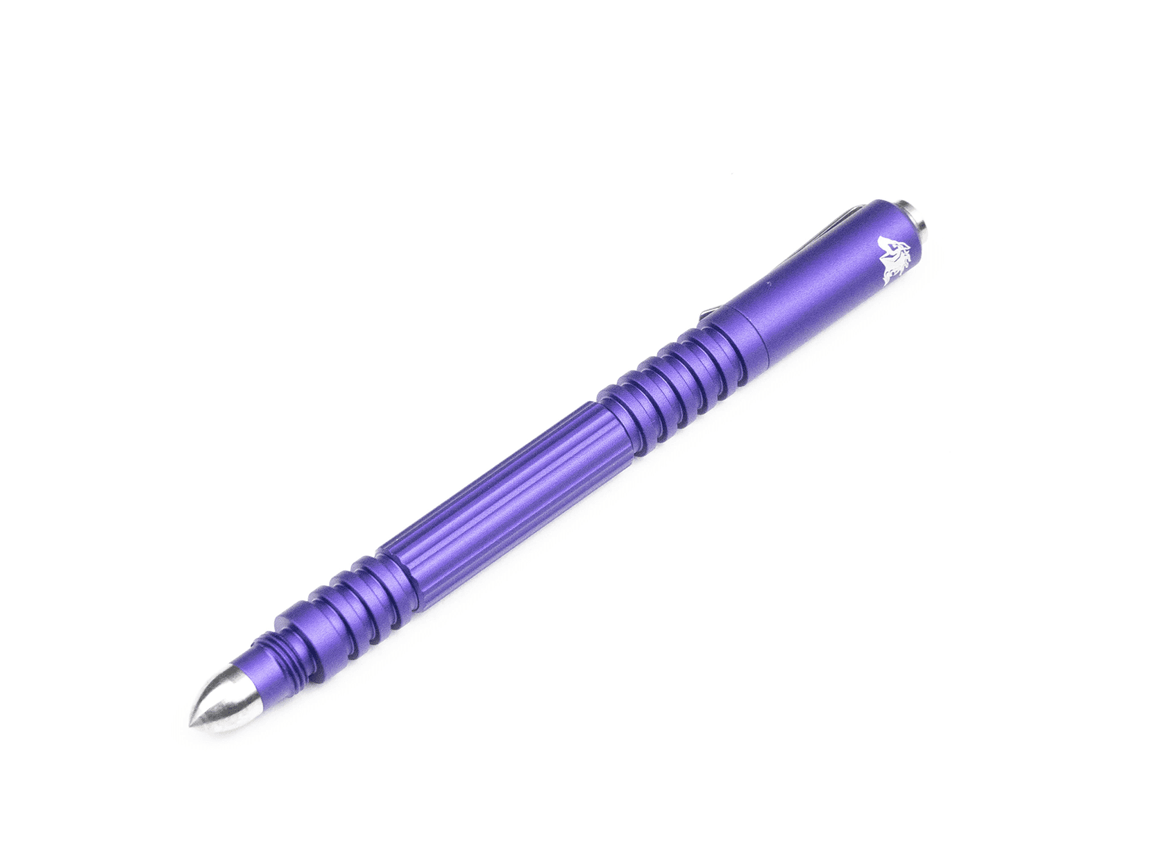 Investigator Pen - Aluminum Straight Flute - Matte Purple Investigator Pen - Aluminum Straight Flute - Matte Purple