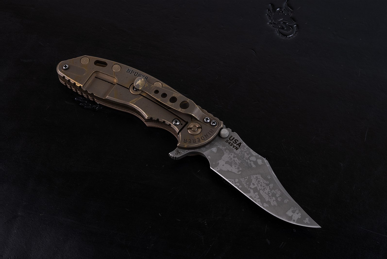 XM-18 3.5" Bowie-S45VN-Battle Field Pickup-BPU678-FDE