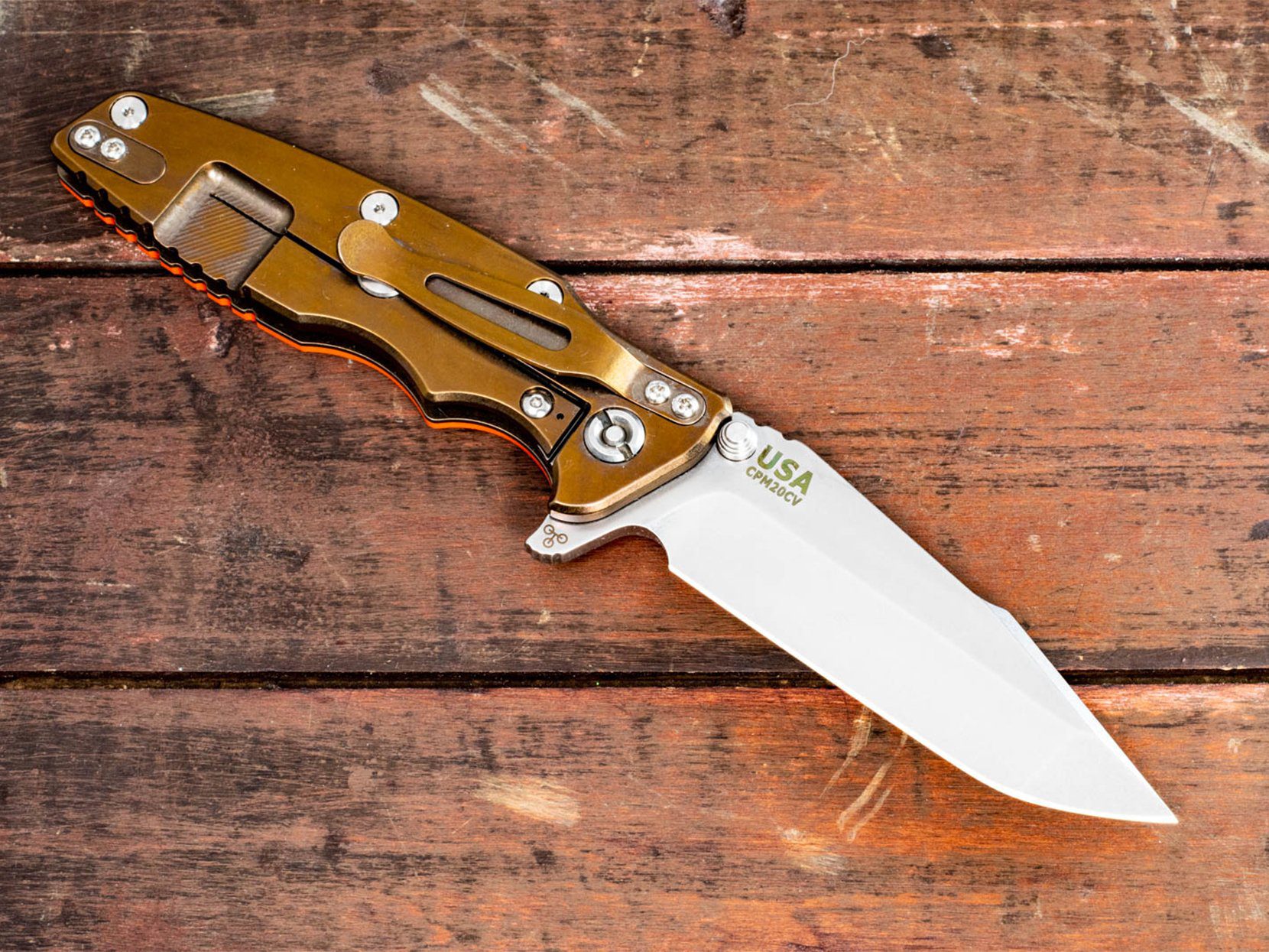 Eklipse-Harpoon Spanto-Stonewash Bronze-G10 Eklipse-Harpoon Spanto-Stonewash Bronze-G10