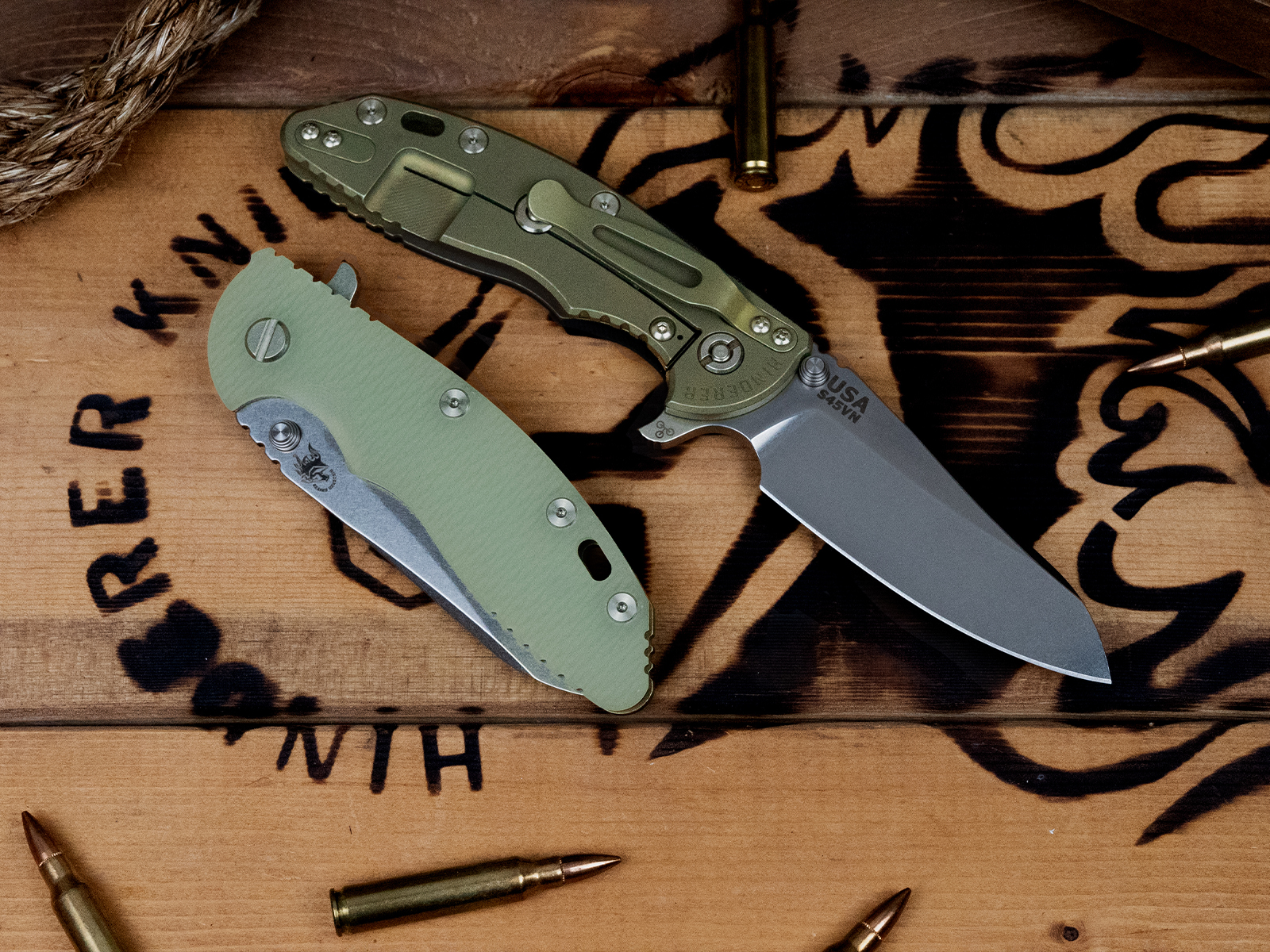 ExpProductCell_XM-18 3.5"-S45VN-Sheepsfoot-Stonewash Blade-Battle Green-G10