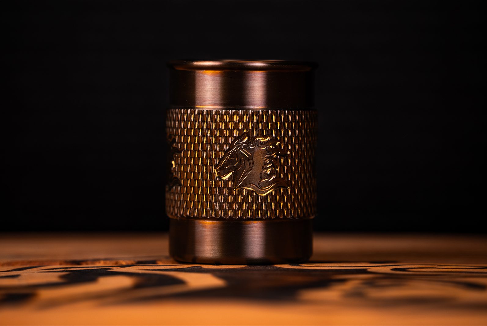 Rick's Special - Rick Hinderer Knives Shot Glass Textured - Titanium Bronze/Bronze Rick's Special - Rick Hinderer Knives Shot Glass Textured - Titanium Bronze/Bronze