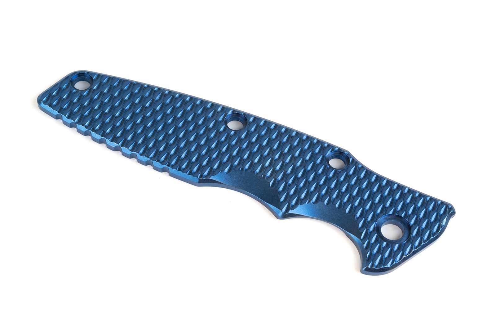 Eklipse 3.5"-Left Handed-Titanium Scale-Textured-Stonewash Blue Eklipse 3.5"-Left Handed-Titanium Scale-Textured-Stonewash Blue