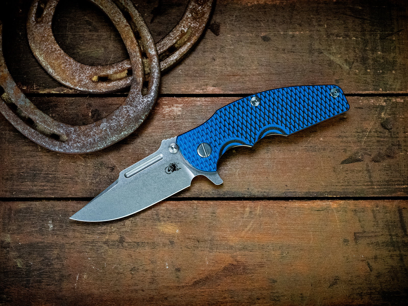 Jurassic-Frontier Clip Point-Magnacut-Working Finish-Stonewash