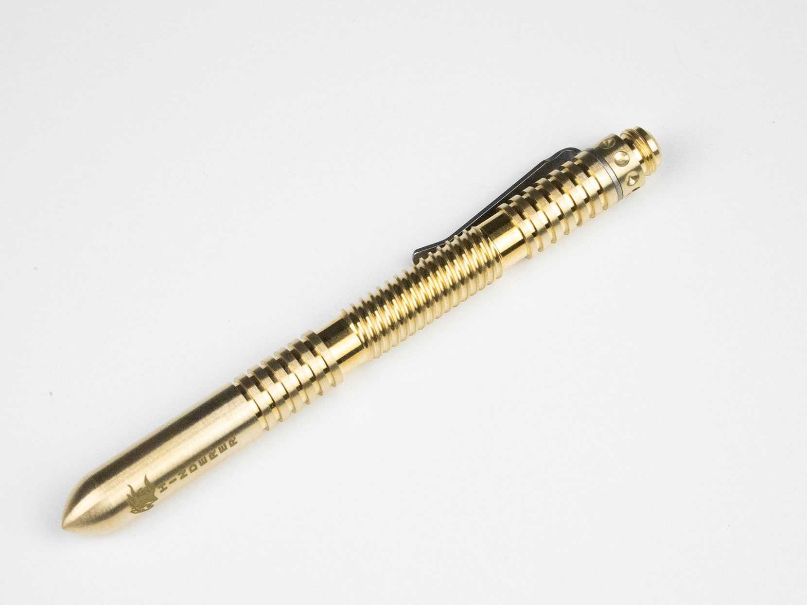 Extreme Duty Spiral Modular Pen-Brass