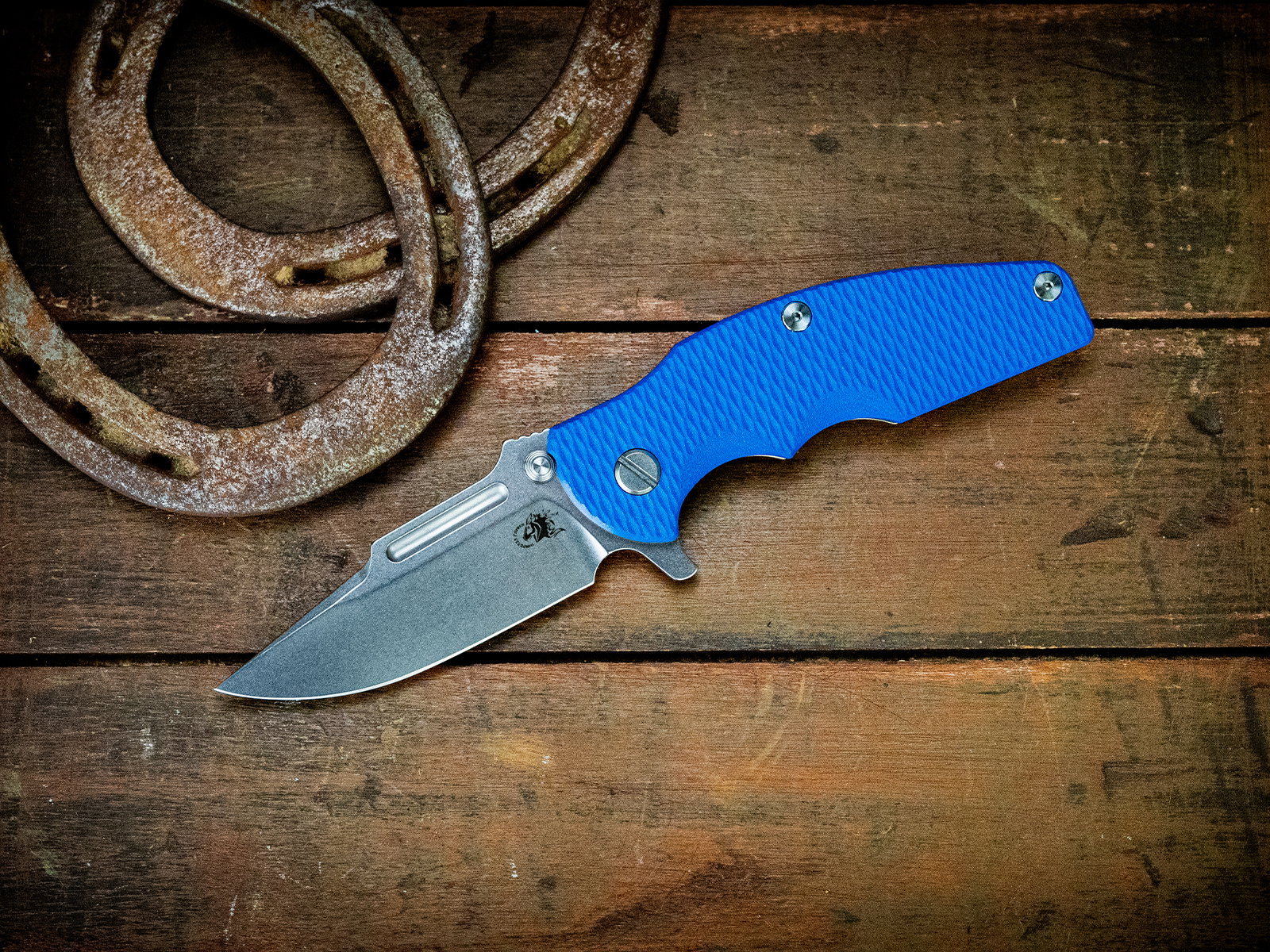 Jurassic-Frontier Clip Point-Magnacut-Working Finish-Stonewash