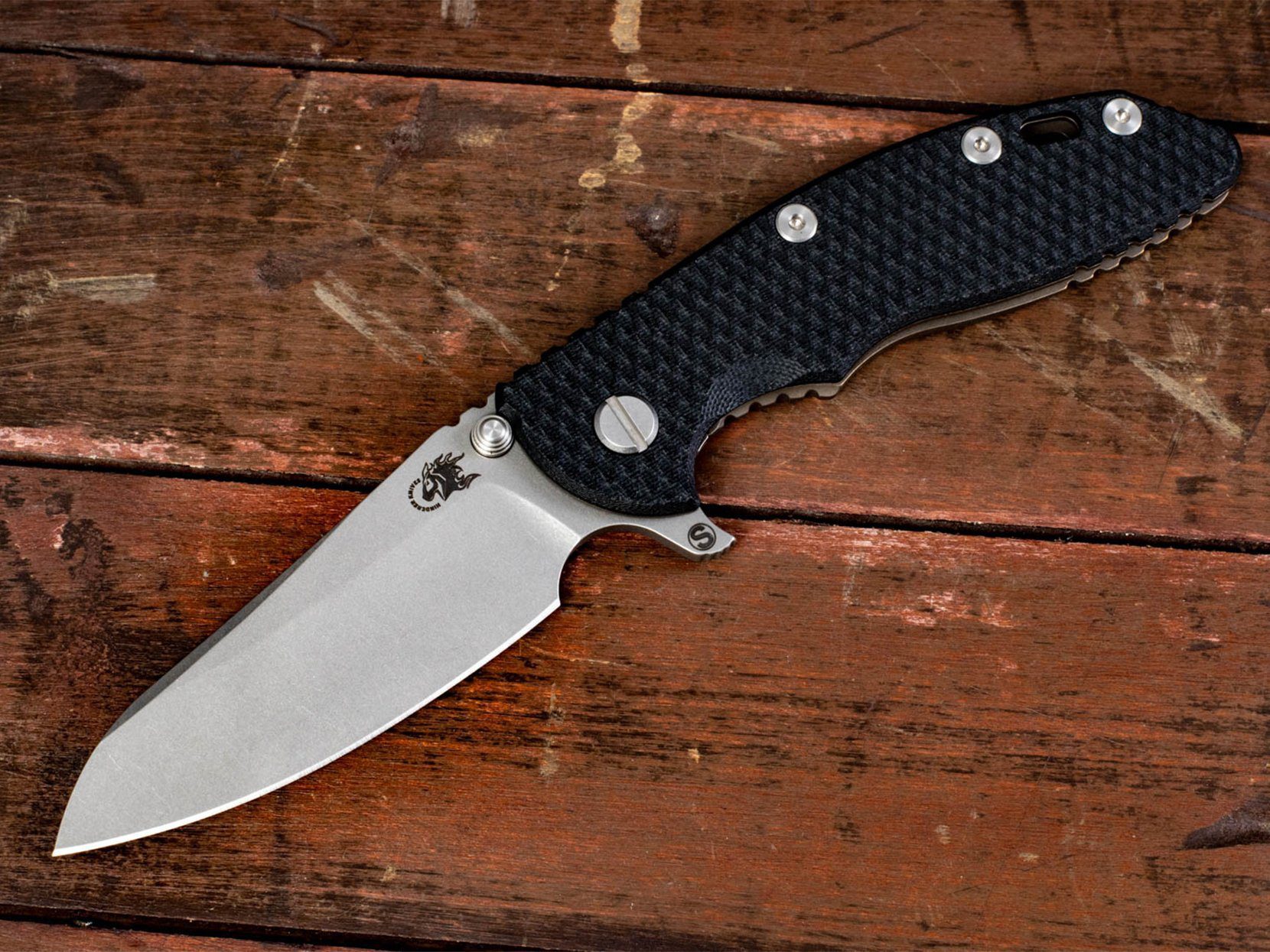 XM-18 3.5" Skinny Sheepsfoot-Battle Bronze-G10 XM-18 3.5" Skinny Sheepsfoot-Battle Bronze-G10
