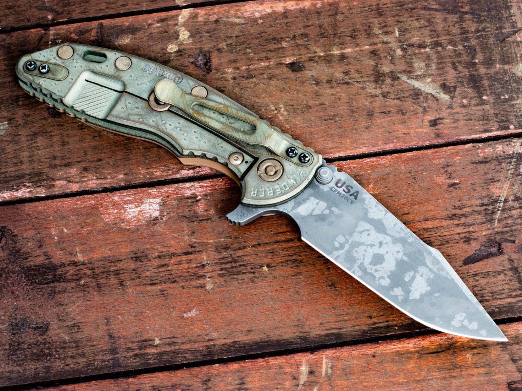 XM-18 3.5" Skinny Harpoon Spanto-Battle Field Pickup-G10 XM-18 3.5" Skinny Harpoon Spanto-Battle Field Pickup-G10