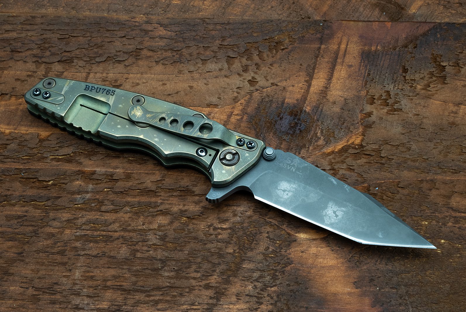 Eklipse-Harpoon Tanto-S45VN-765-Black G10 Eklipse-Harpoon Tanto-S45VN-765-Black G10