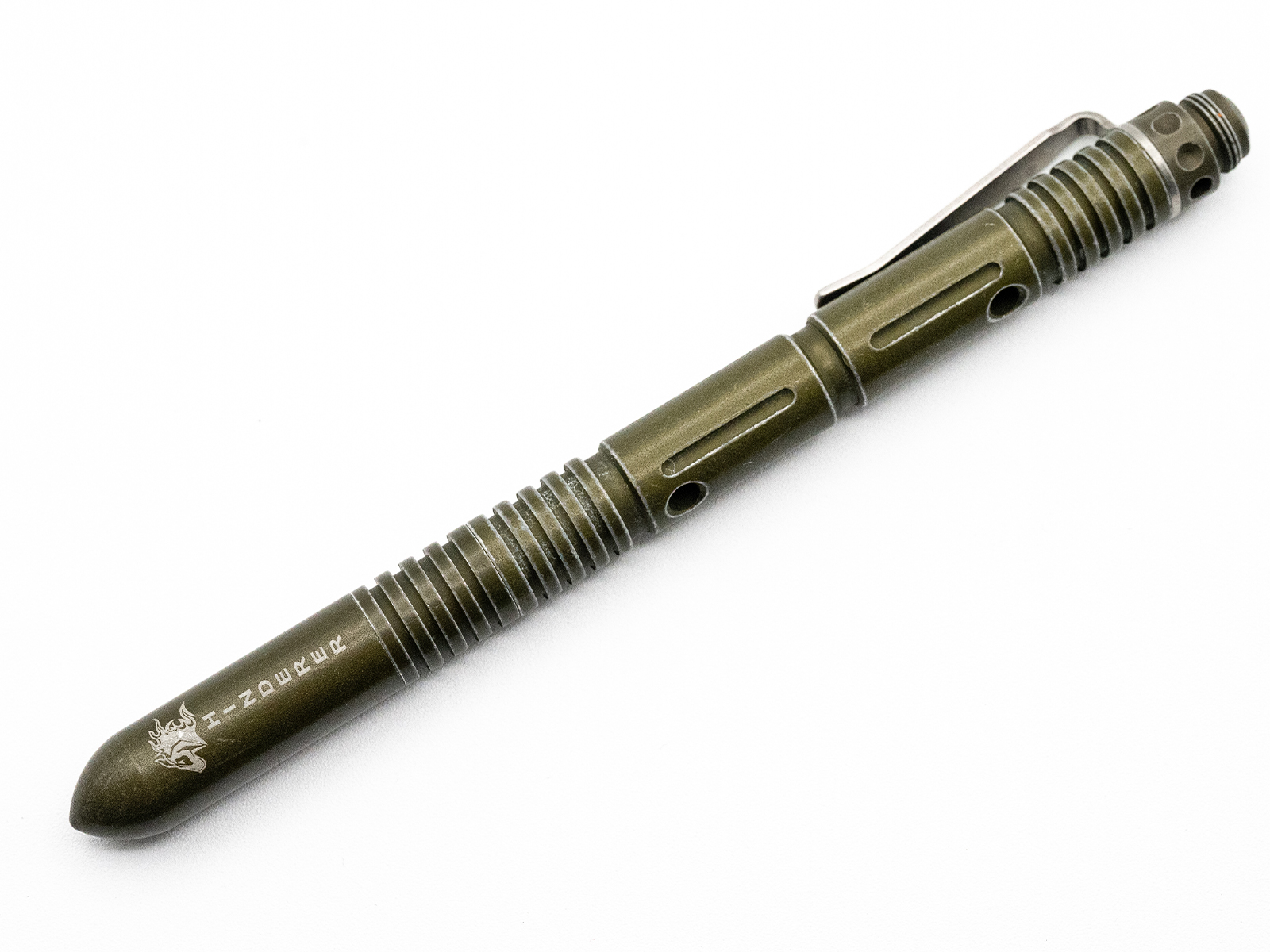 ExpProductCell_Extreme Duty Modular Kubaton Pen-Long Body-Aluminum Battle OD Green ExpProductCell_Extreme Duty Modular Kubaton Pen-Long Body-Aluminum Battle OD Green