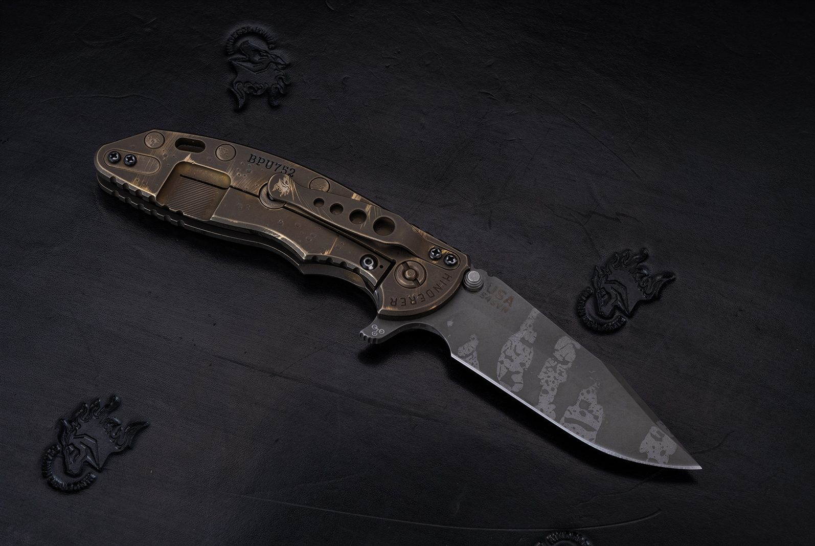 XM-18 3.5" Harpoon Spanto-S45VN-752-Full TI Bronze XM-18 3.5" Harpoon Spanto-S45VN-752-Full TI Bronze