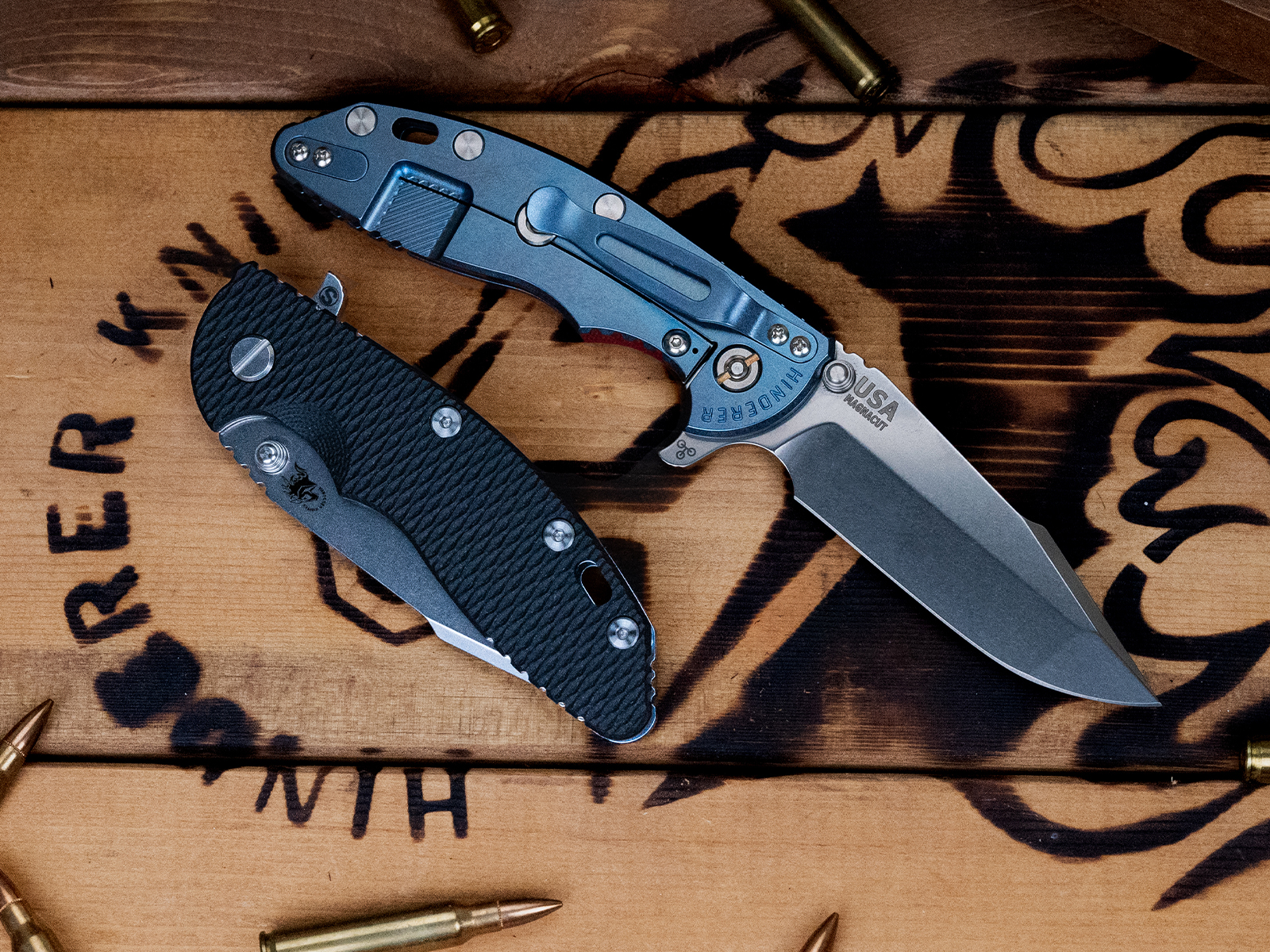 XM-18 3.5" Skinny Harpoon Spanto-Magnacut-Stonewash Blue-G10 XM-18 3.5" Skinny Harpoon Spanto-Magnacut-Stonewash Blue-G10