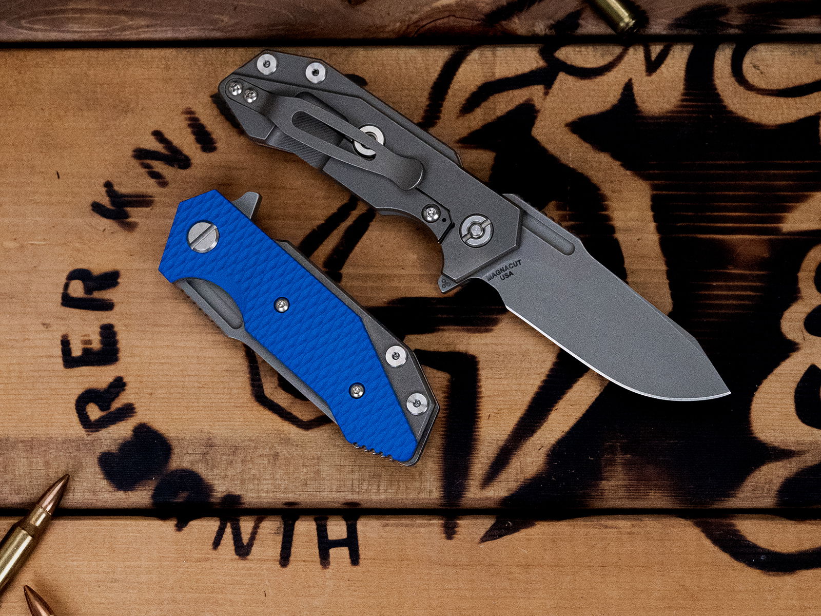 Half Track Folding Knives | Folding Pocket Knives | Rick Hinderer