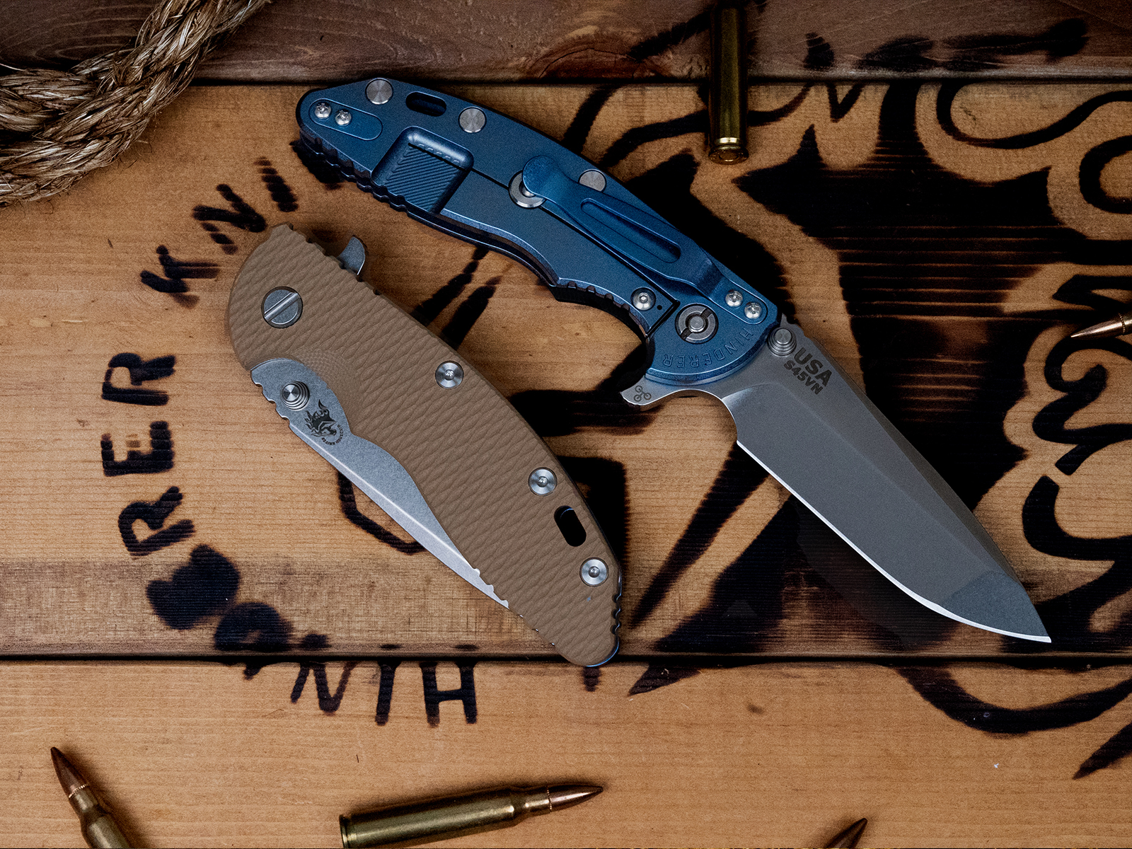 XM-18 3.5" Spanto-Stonewash Blue-G10 XM-18 3.5" Spanto-Stonewash Blue-G10